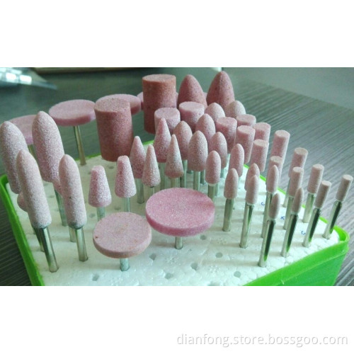 3mm shank pink mounted stones
